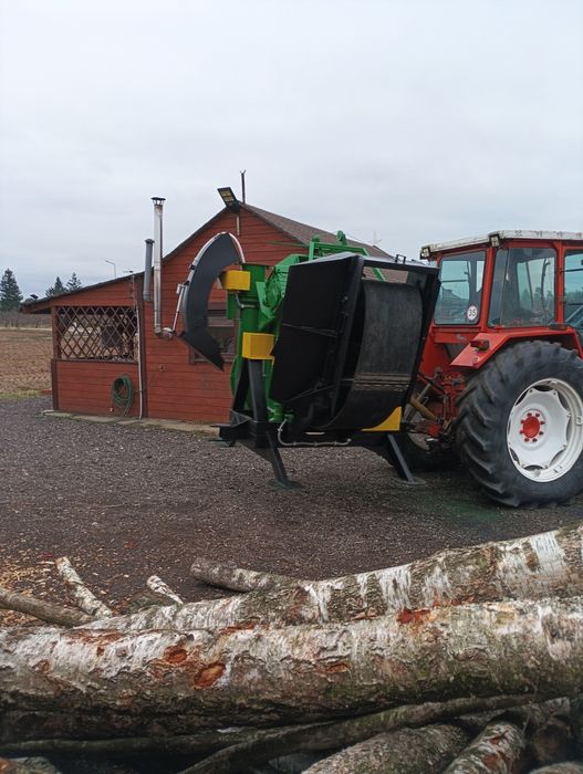 Rębak bębnowy do drewna