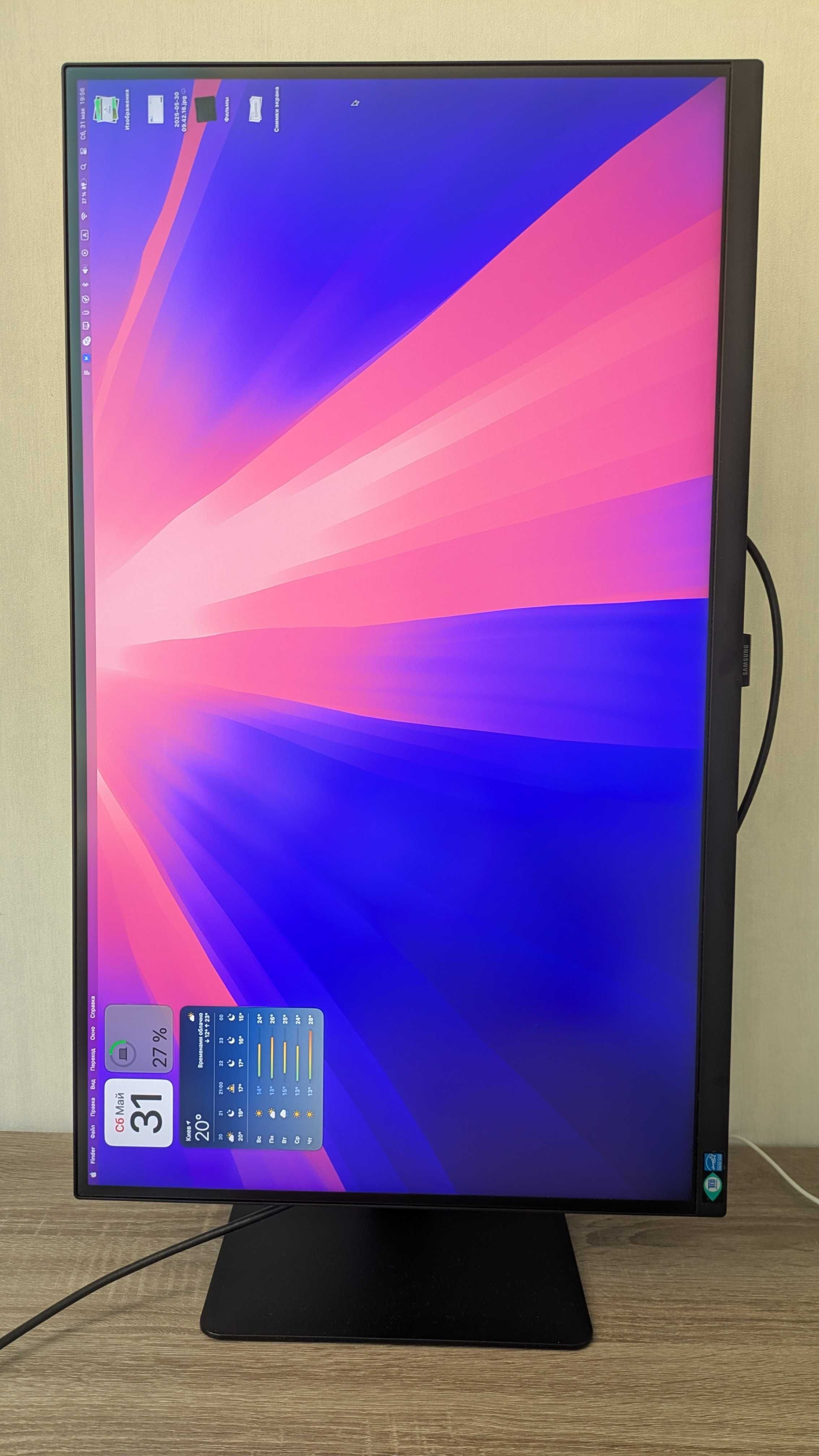 Монітор Samsung 27” 4К ViewFinity HRM S80UD на гарантії