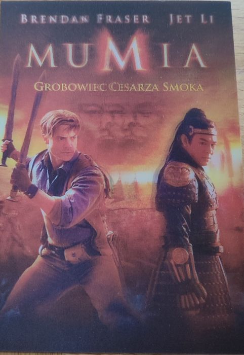 Mumia - Grobowiec cesarza smoka. Okładka 3D do pudełka DVD