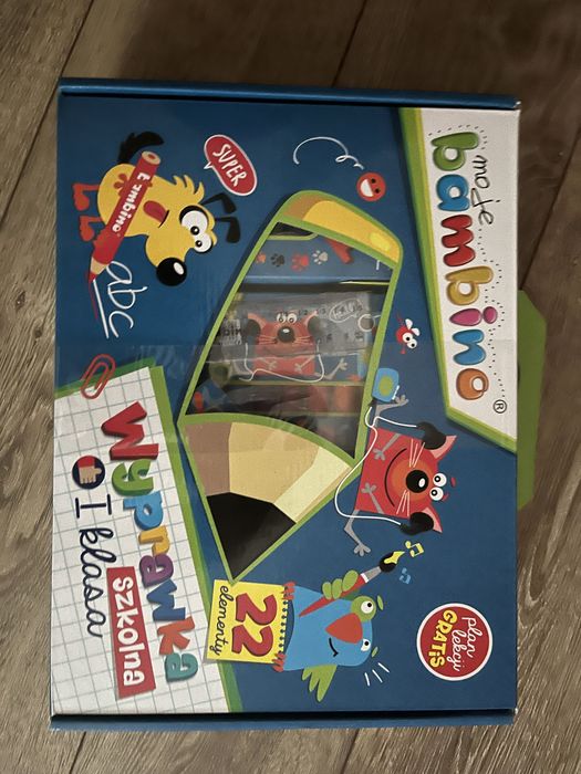 Bambino komplet do szkoły wyprawka