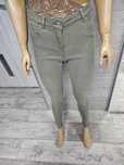Spodnie rurki khaki jeansy H&M oliwkowe rozm38