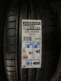 Лето 4шт Bridgestone Potenza S001 225/35 R19 88Y XL RFT *