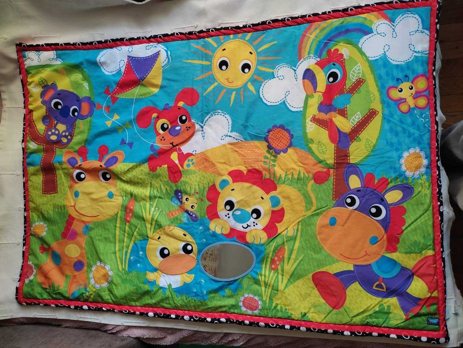 Розвиваючий килимок ковдра Play gro 145*100 развивающий коврик одеяло