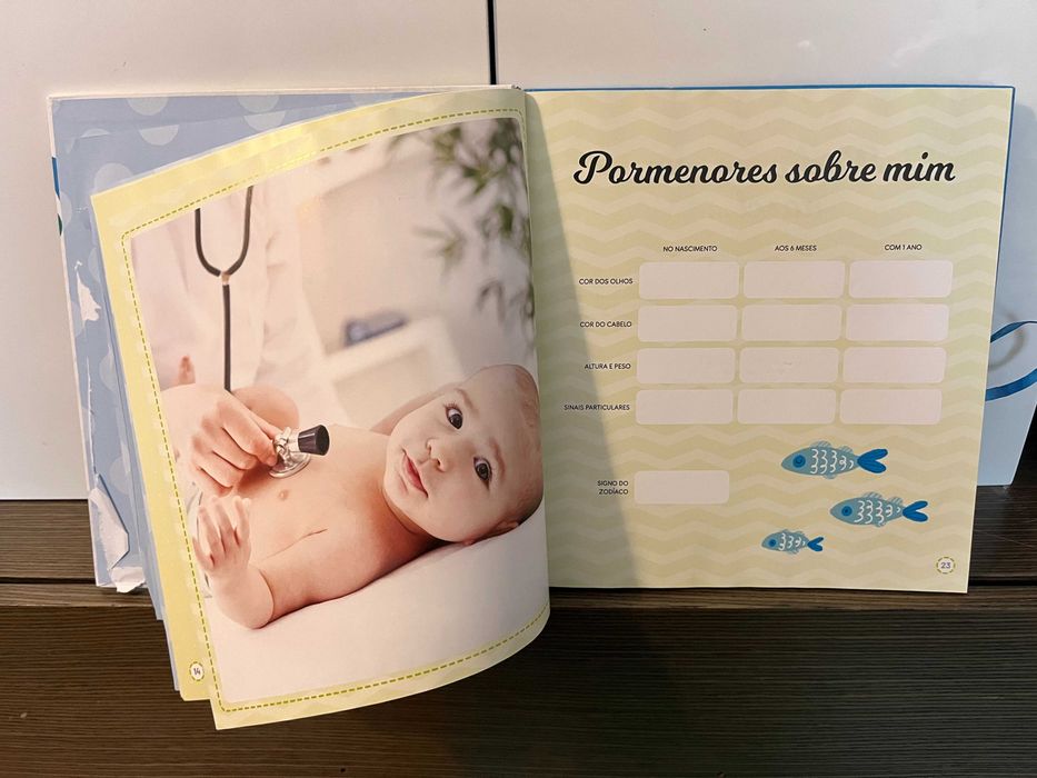 Livro de Registo - "Quando eu era pequenino" - Como Novo