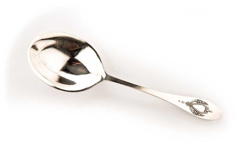 Srebrna Łyżka - Środek Stołu - 96g - RLB ROGERS MOUNT VERNON - Kraków