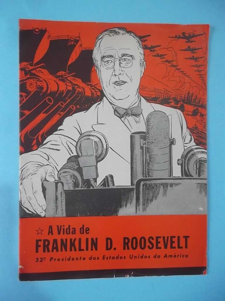 A VIDA DE FRANKLIN ROOSEVELT em Banda Desenhada