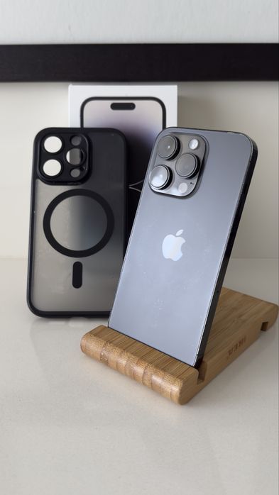 Apple iPhone 14 Pro 128GB 81% “ preto “ + todos os acessórios