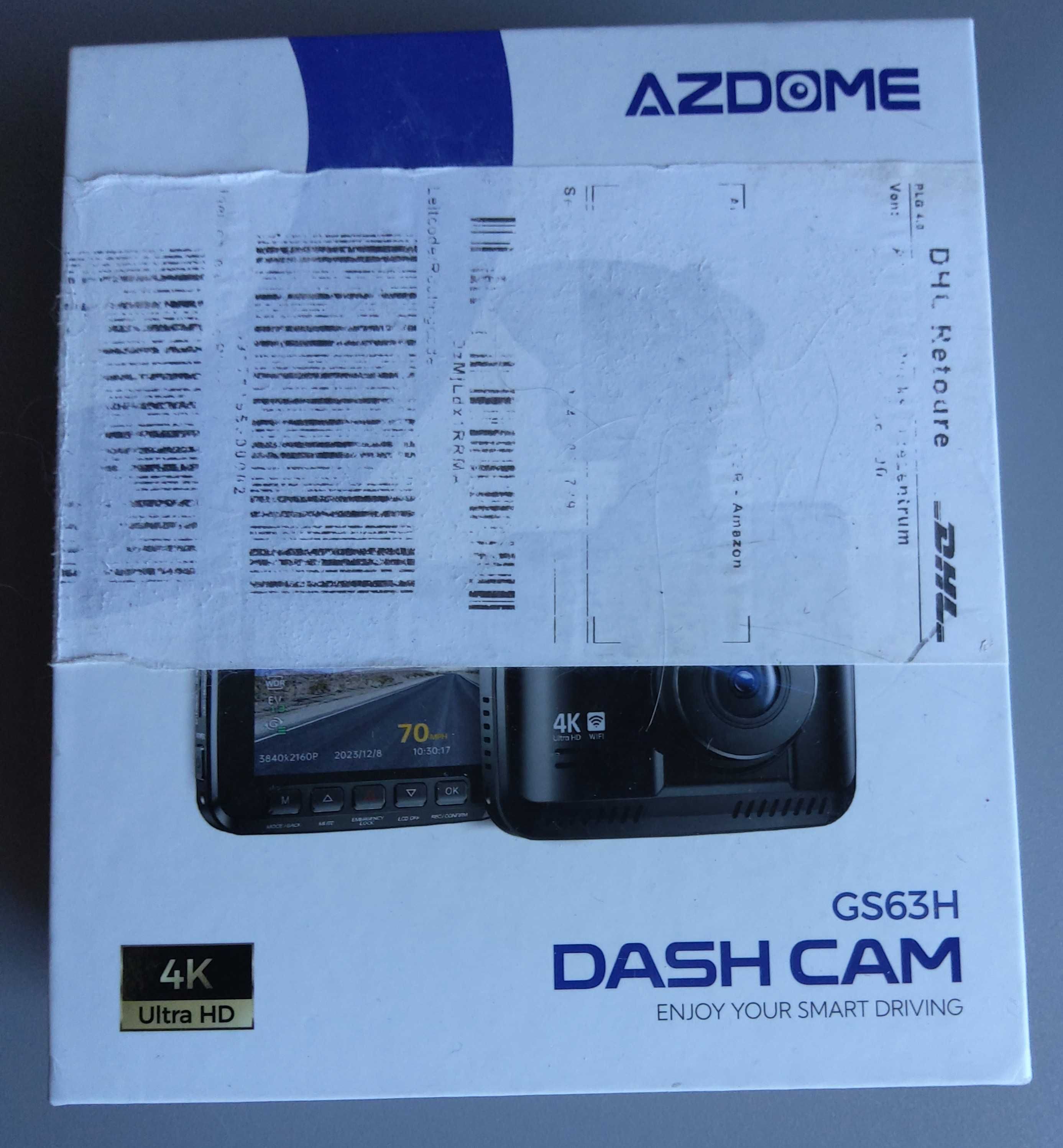 Kamera samochodowa wideorejestrator Azdome GS63H 4K WiFi 5GHz GPS ADAS