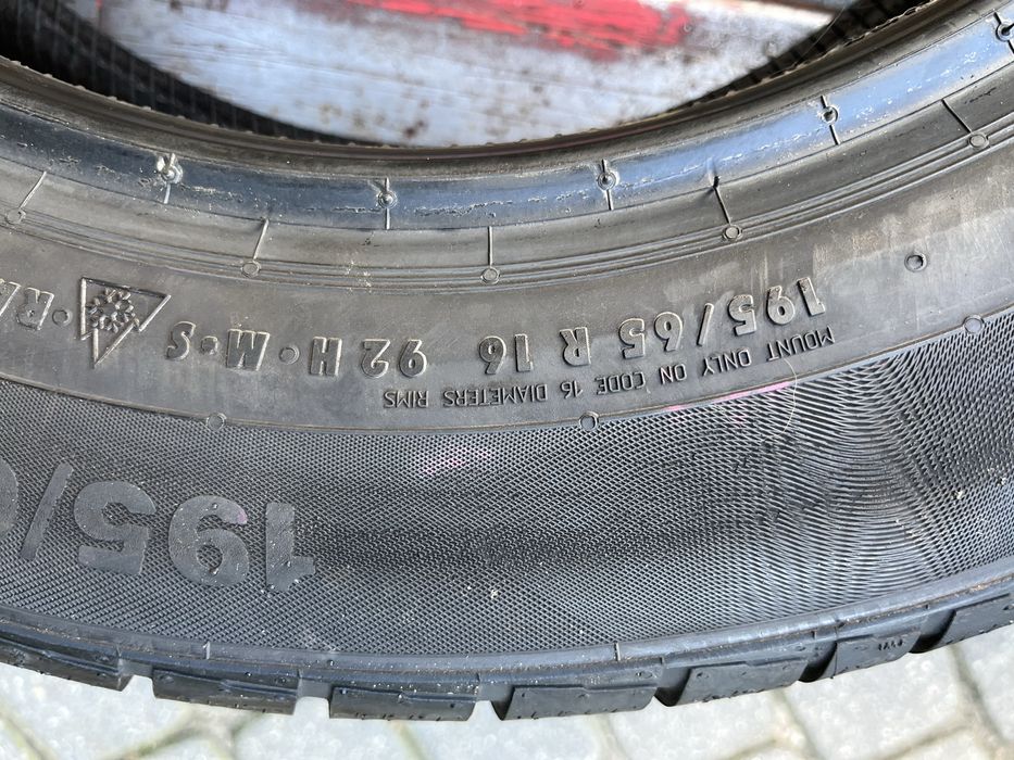 1szt.  195/65/16  Continental ContiWinterContact TS 830 P*  2018 r.
