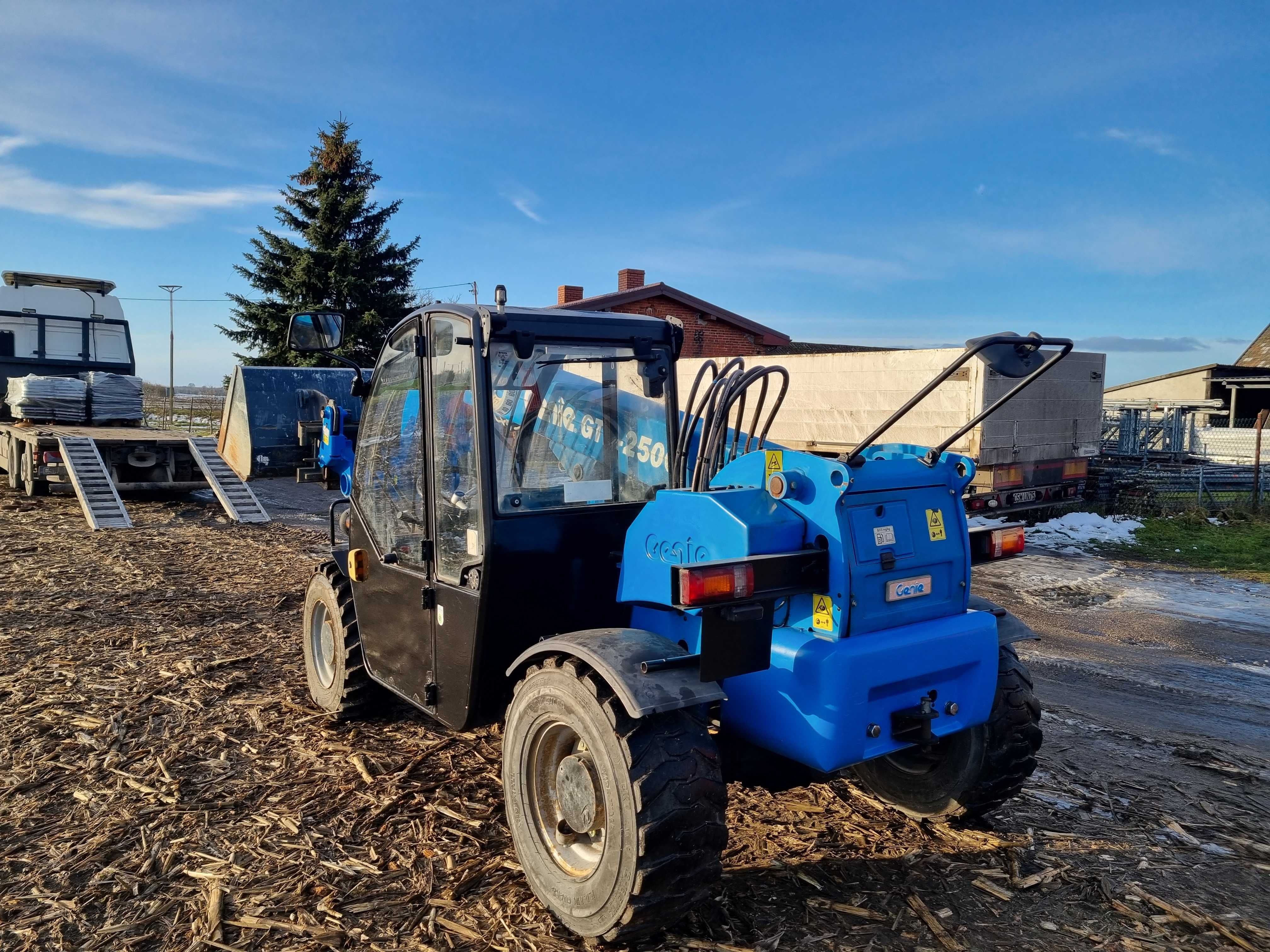 WYNAJEM GENIE 2506 Ładowarka Teleskopowa Manitou JCB BydgoszczCałyKraj