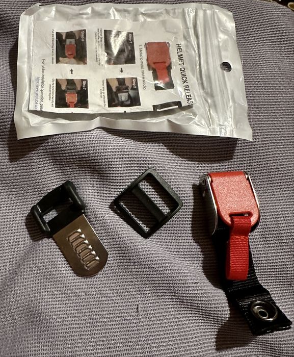 Быстросъемная пряжка для мотоциклетного шлема, переходник