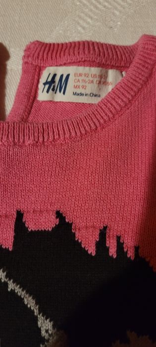 Tunika sweterek hm r.92