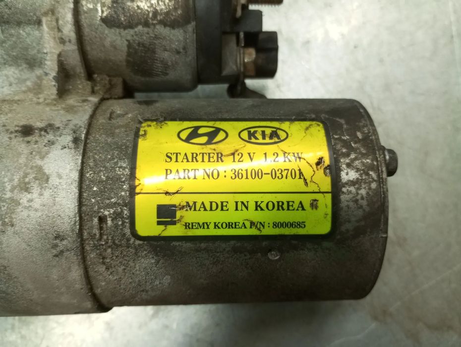 Motor de arranque HYUNDAI i30 (GD)