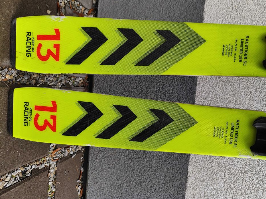 VOLKL RACETIGER LIMITED SC 158cm r13 sezon 2024