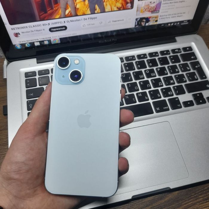 Iphone 15 XR 128gb Neverlock Батарея 100%