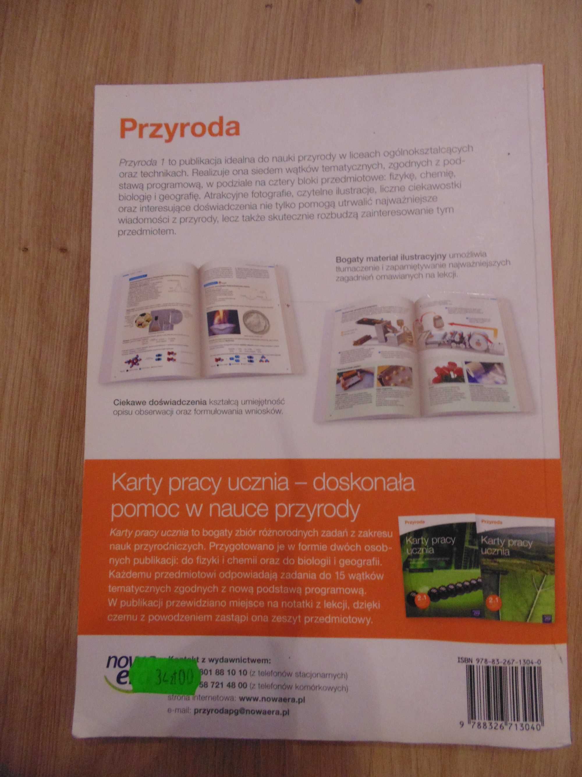 Przyroda 1 Materiały merytoryczne - Galikowski, Hassa, nowa era