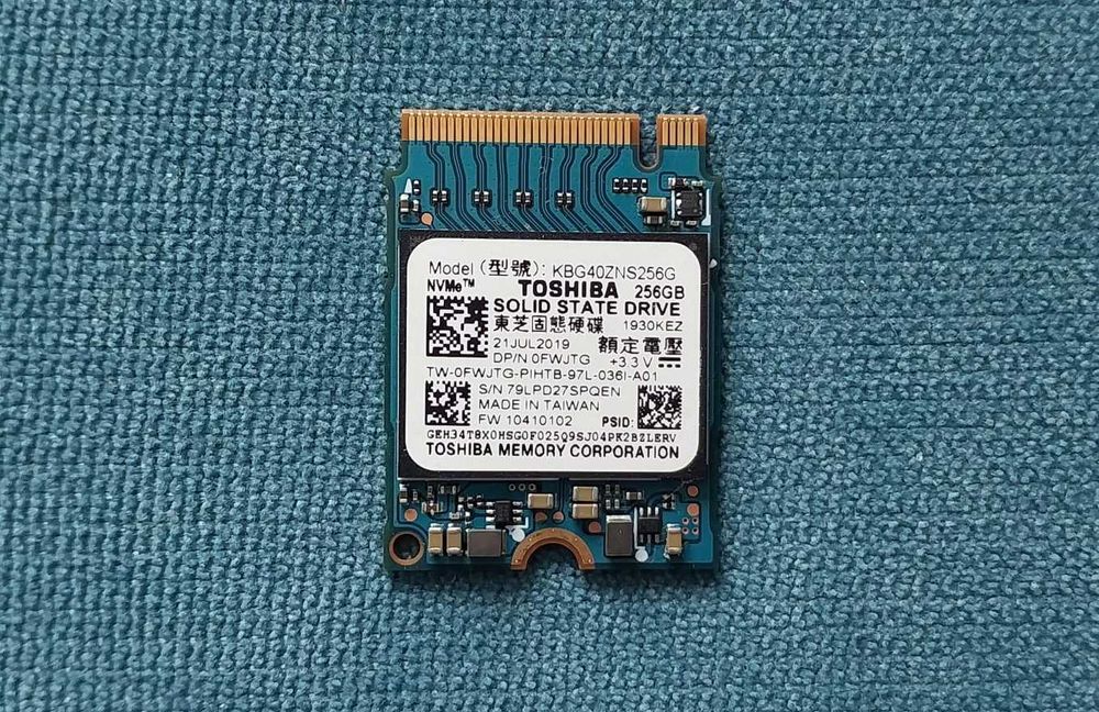 ‼️ Продам SSD Toshiba NVMe 256GB M.2 2230‼️