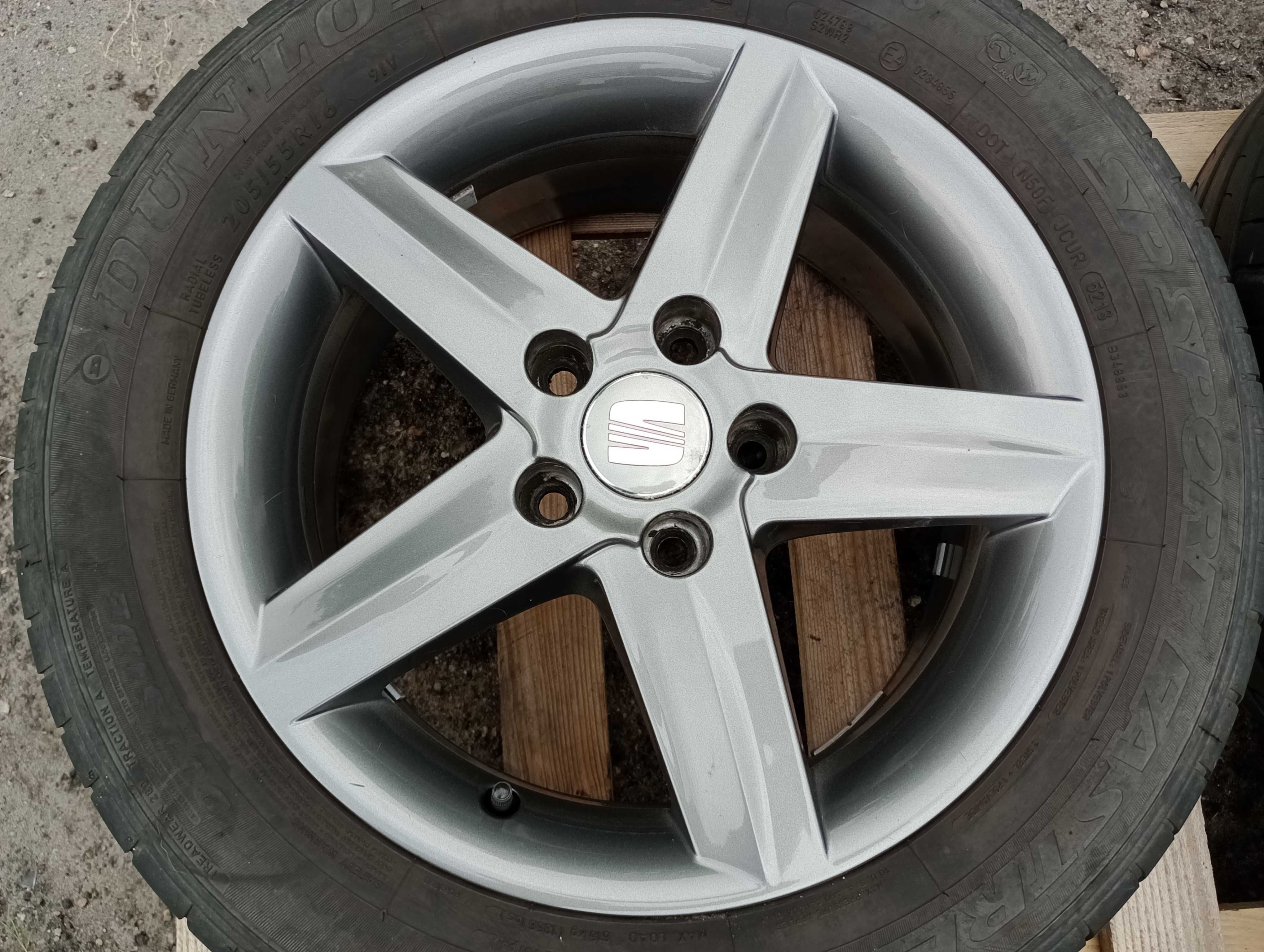 Alufelgi 16 cali 5x112 SEAT Altea Leon Exeo ORYGINALNE Audi VW Skoda