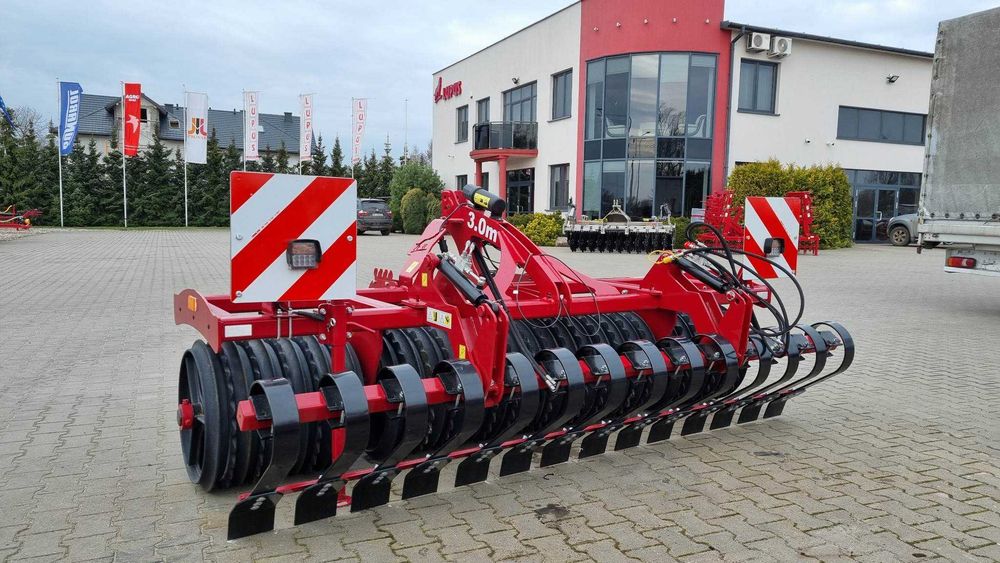 Wał na przedni tuz cambridge 600 mm z włóką do ciągnika | PRODUCENT