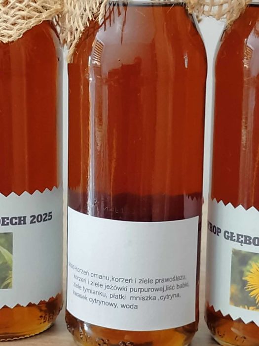 NOWOŚĆ syrop głęboki oddech X 10 Rezerwacja p. Agnieszka