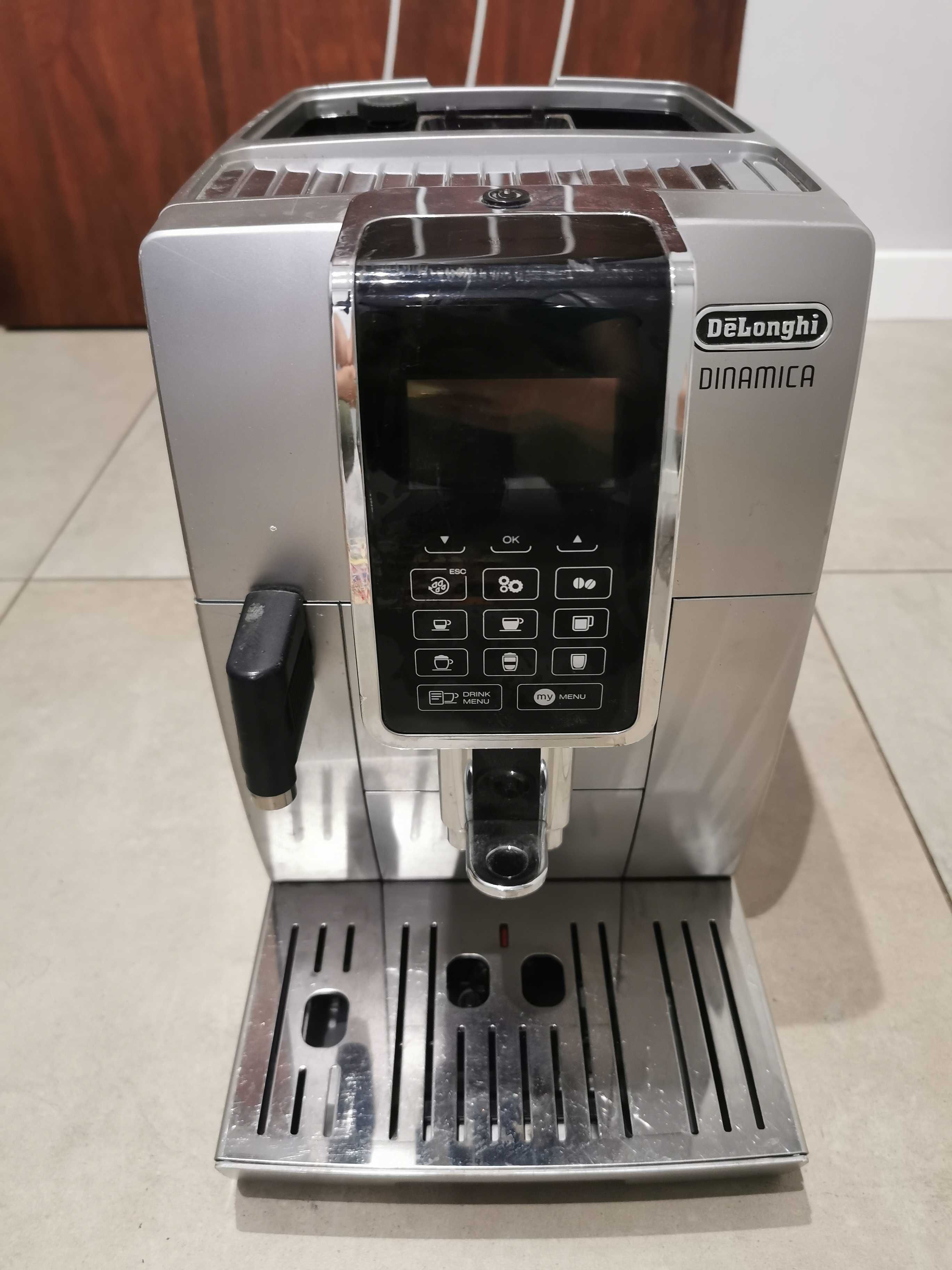 Delonghi dinamica tacka ociekowa z pojemnikiem na fusy
