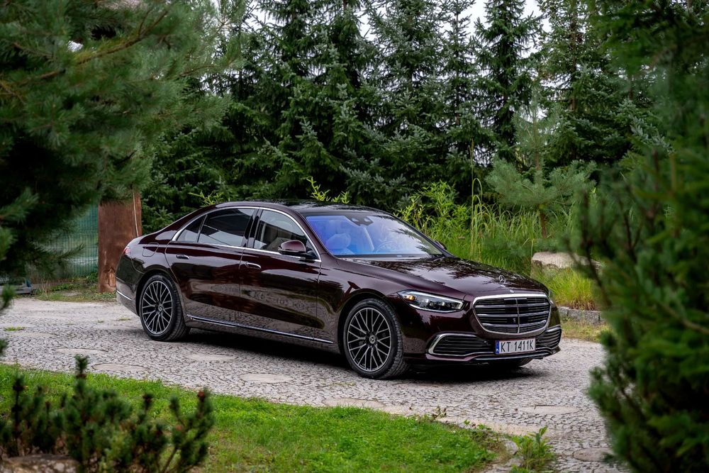Mercedes-Benz Klasa S 500 LONG / 4-Matic / 9G-Tronic / Bogata wersja Niski Przebieg! PL MENU