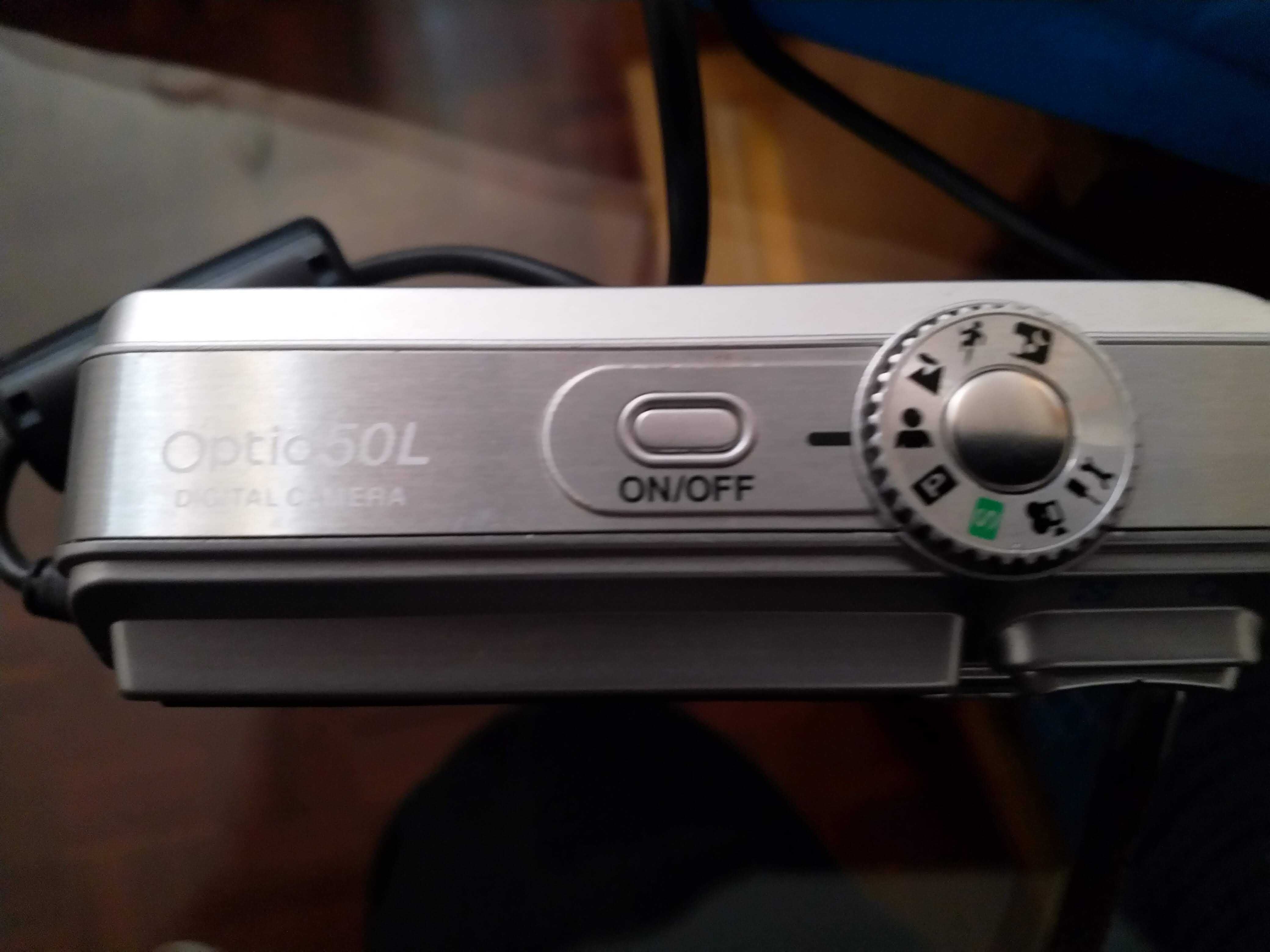 Pentax Optio 50L 5.0MP Digital Camera - Silver