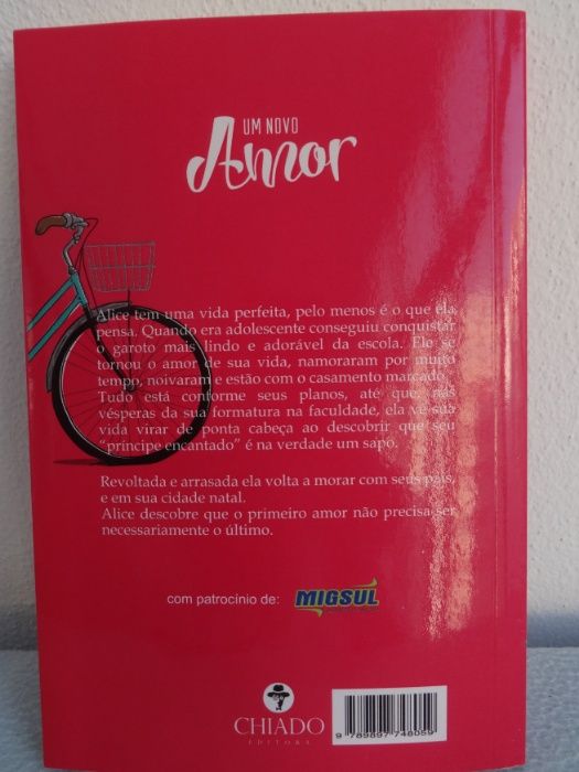 Livro "Um novo Amor" de Juliana Bernardo