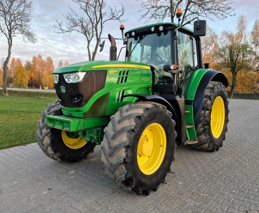john deere 6150m,nie 6155r,6175r rok 2014 dobry stan