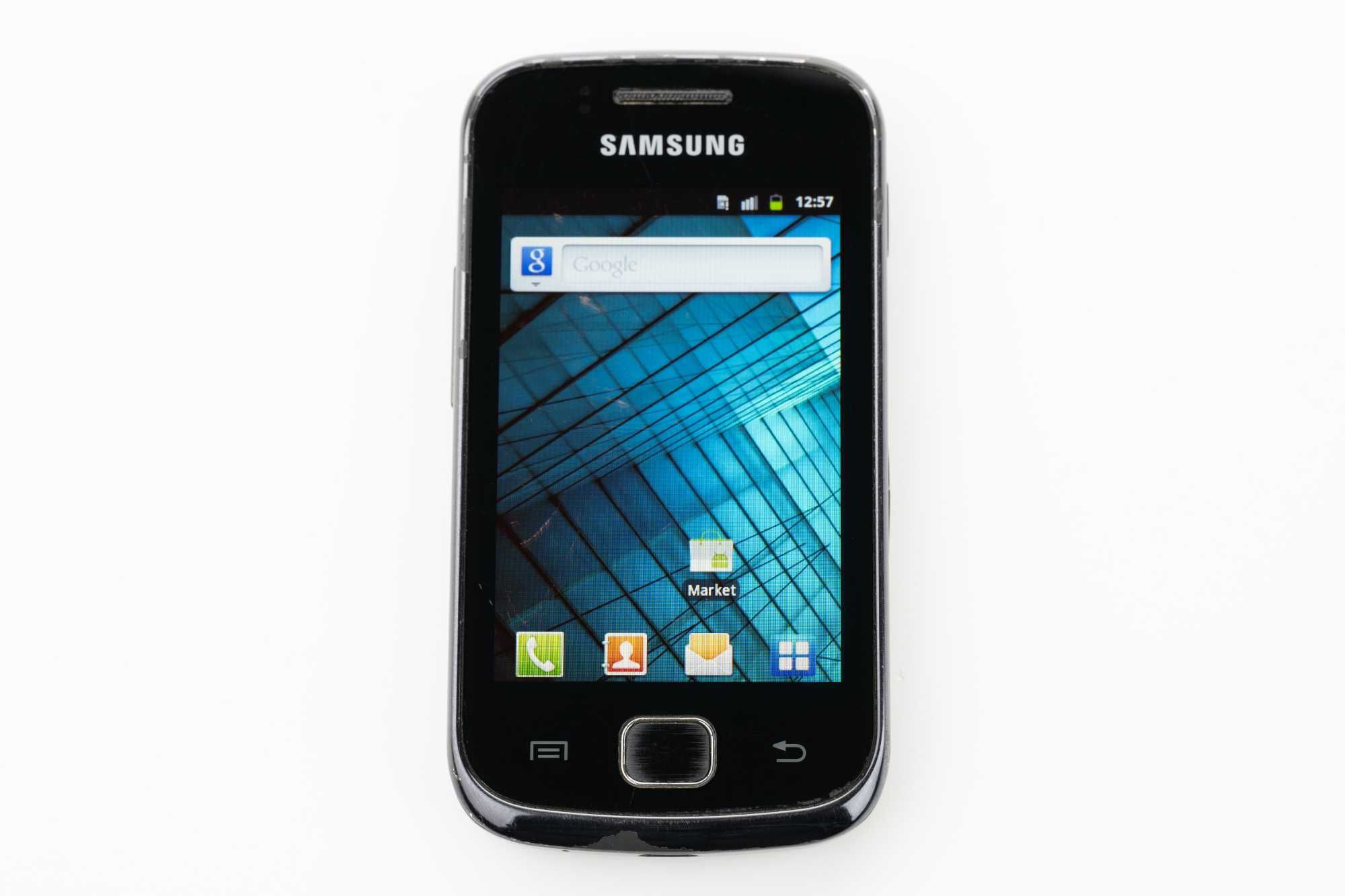 Мобільний телефон Samsung Galaxy Gio S5660 Dark Silver