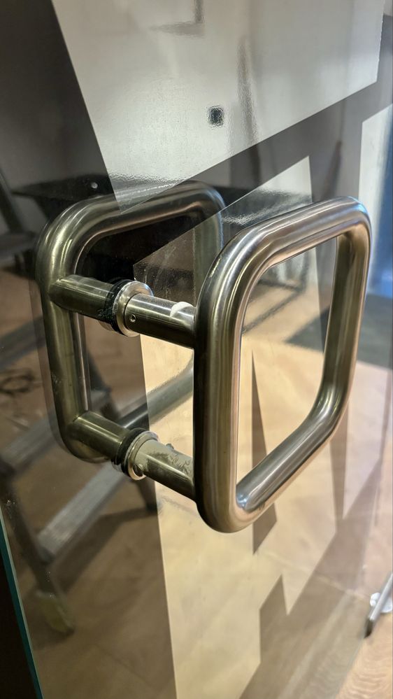 Puxador Inox duplo impecavel