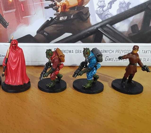Pomalowane figurki do gry Star Wars: Imperium atakuje/Imperial assault