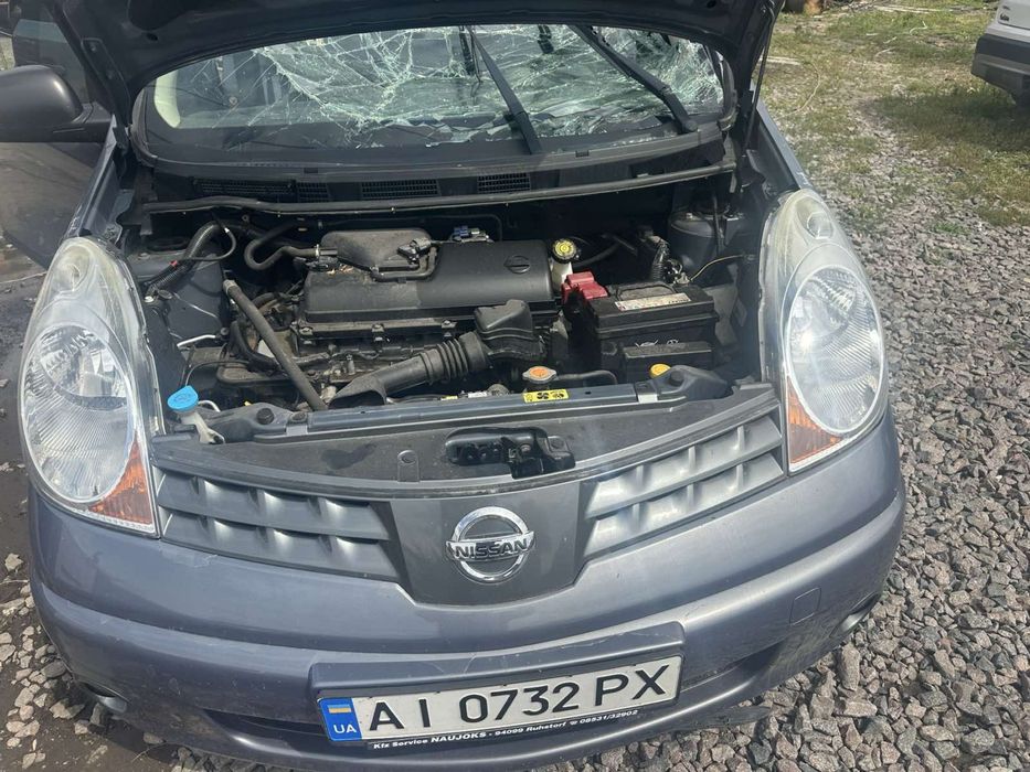 Розборка на автозапчастини Nissan note 2008,1.6 мех