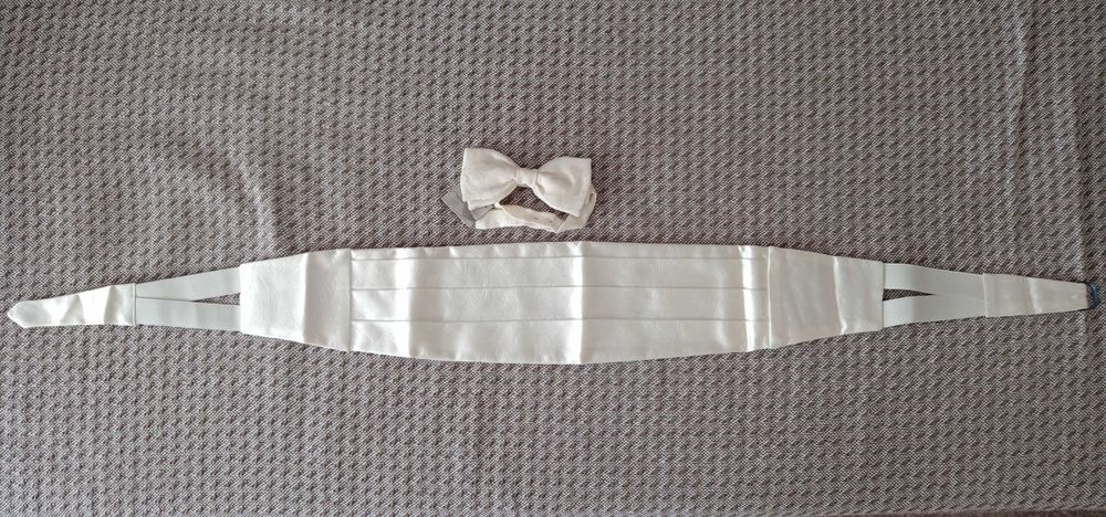 Комплект для смокінга (пояс + краватка), Італія