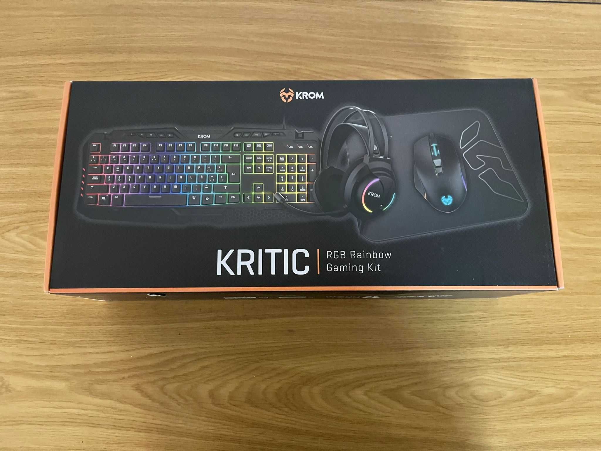 Kit Gaming Krom Kritic RGB