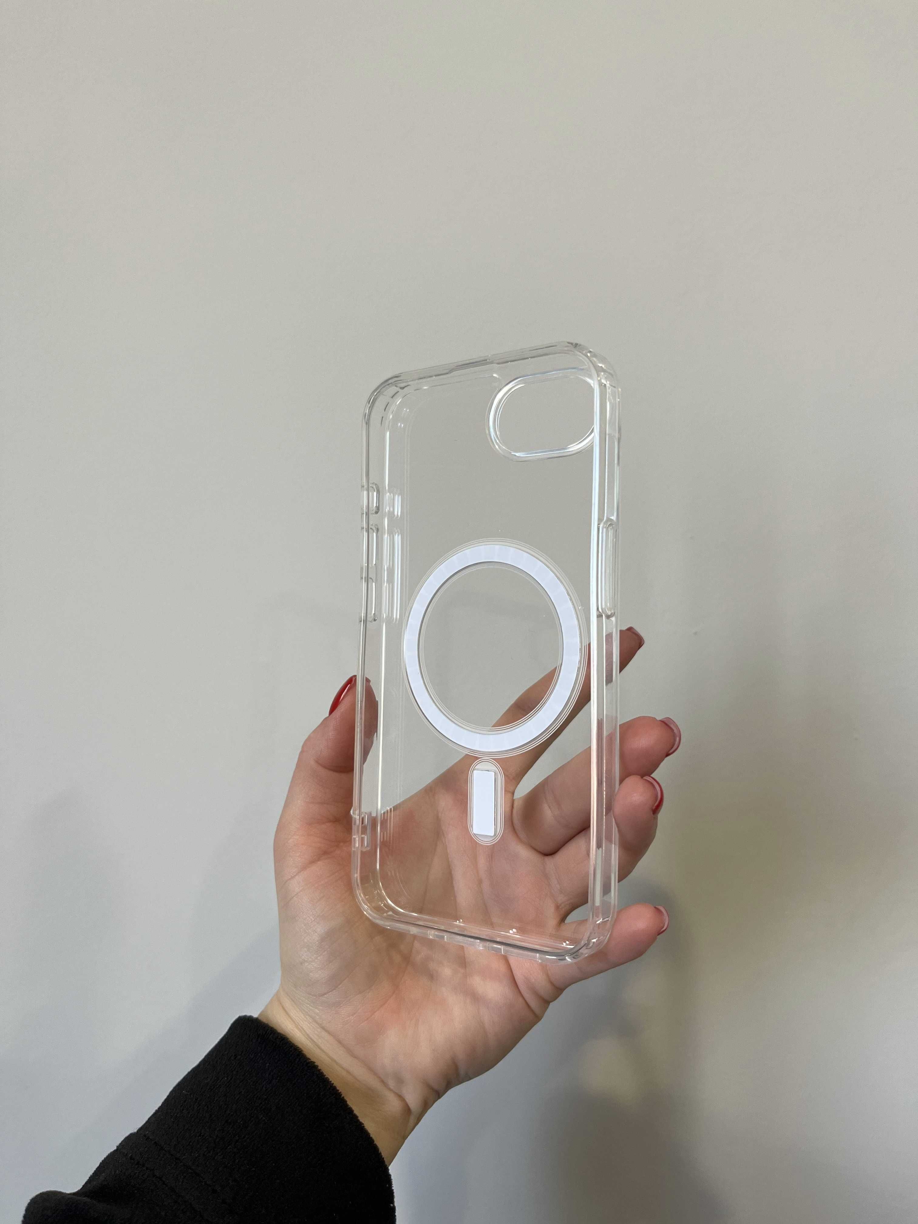 Чохол Clear Magsafe для iPhone 16e айфон SE 4 чехол айфон 16е
