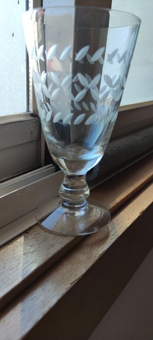 6 copos antigos trabalhados