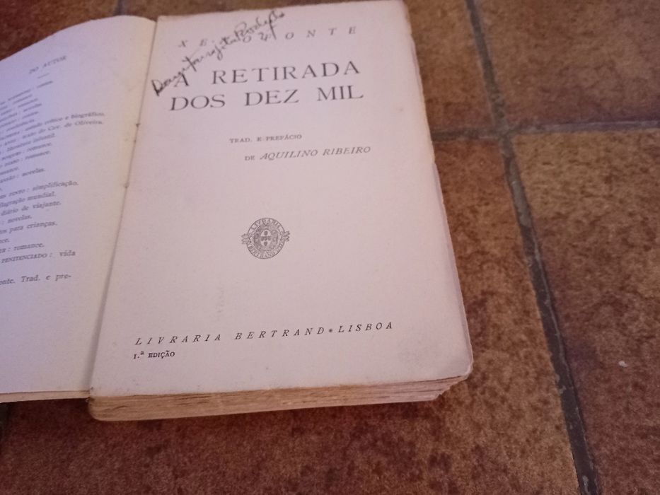 Aquilino Ribeiro, a retirada dos Dez Mil,  1 edição