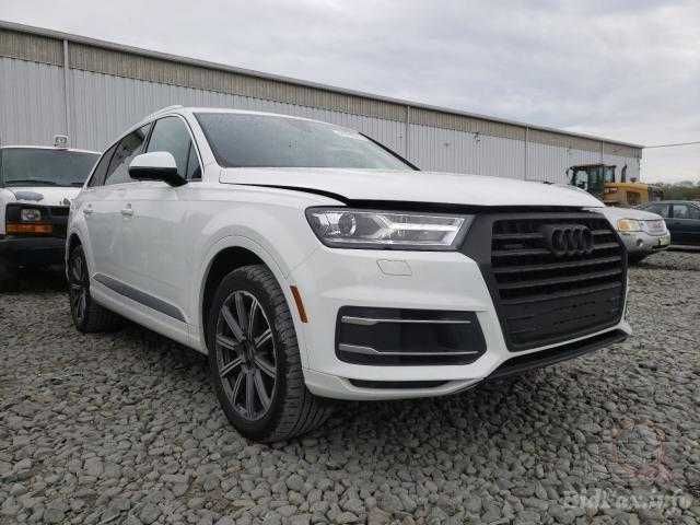 Разборка AUDI Q7 4M 2016- капот крыло дверь бампер багажник фара мотор