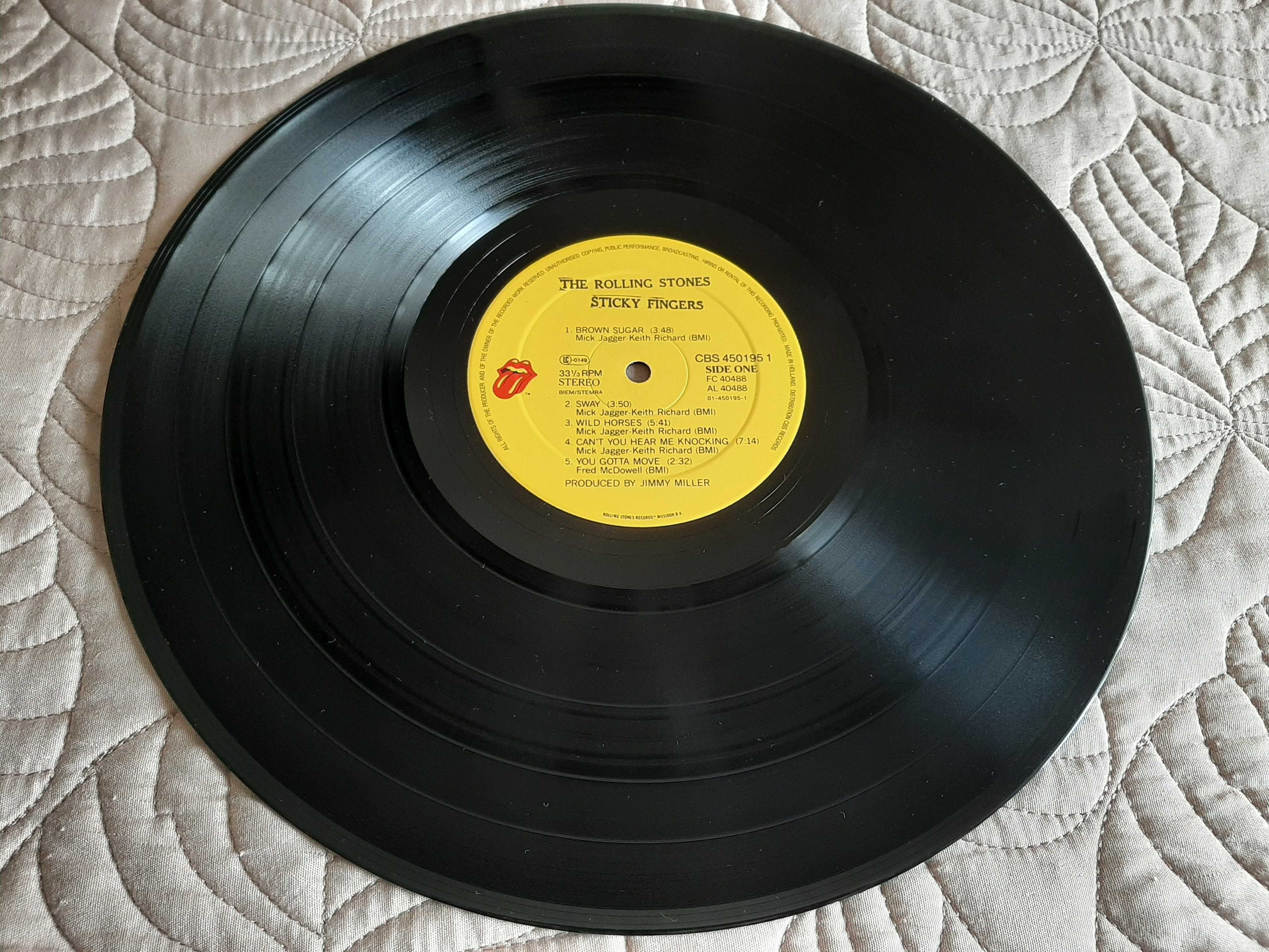 Rolling Stones - Sticky Fingers - EU - Vinil LP Zipper Cover
