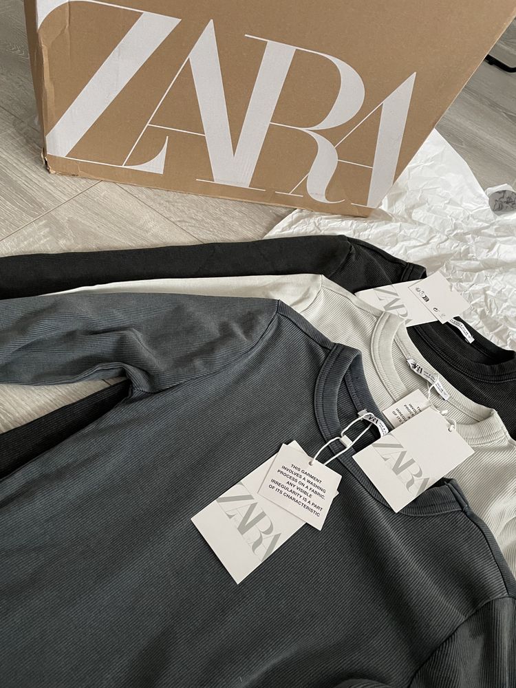 Лонг лонгслив лонгслів Zara топ