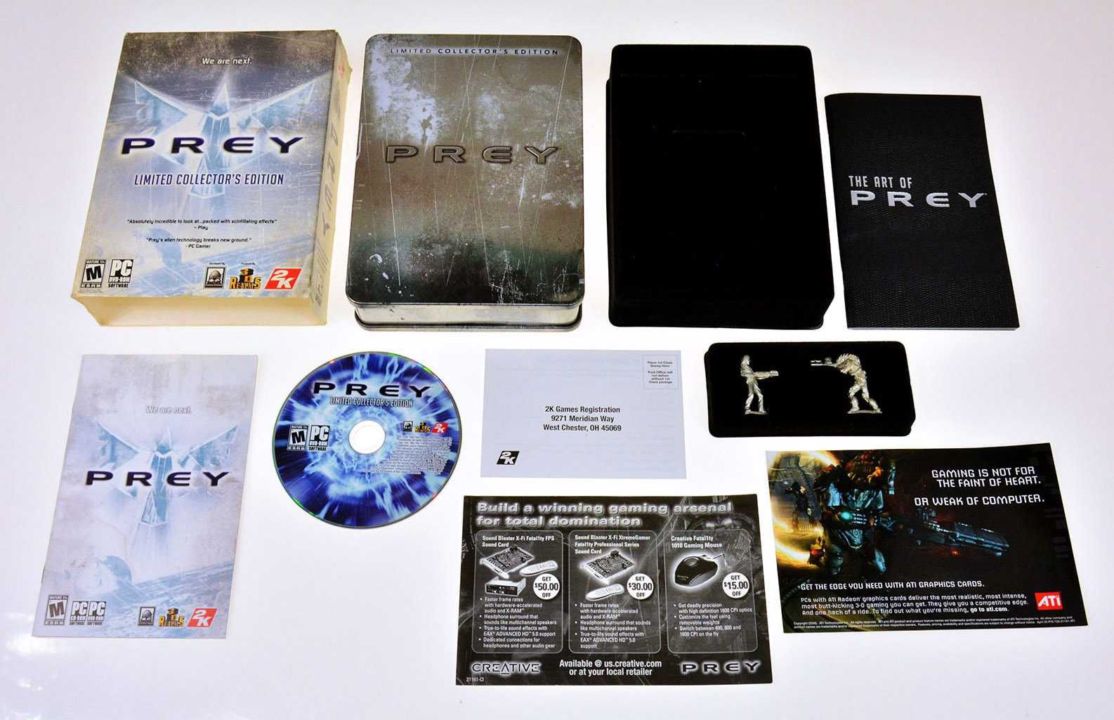 PREY - limitowany metal box, 3D Realms, 1-wyd. USA, windows