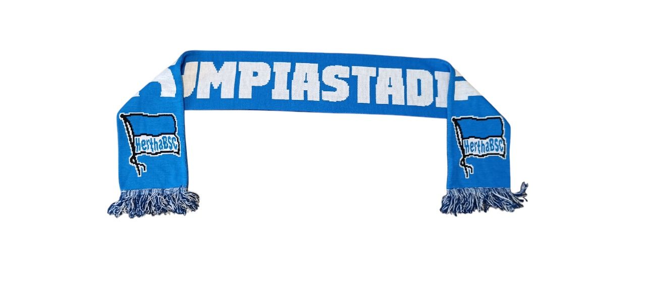 Szalik piłkarski sportowy Hertha Berlin używany