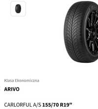 NOWE 4 sztuki 155/70 R19 BMW i3 lato/zima. Możliwość dowozu