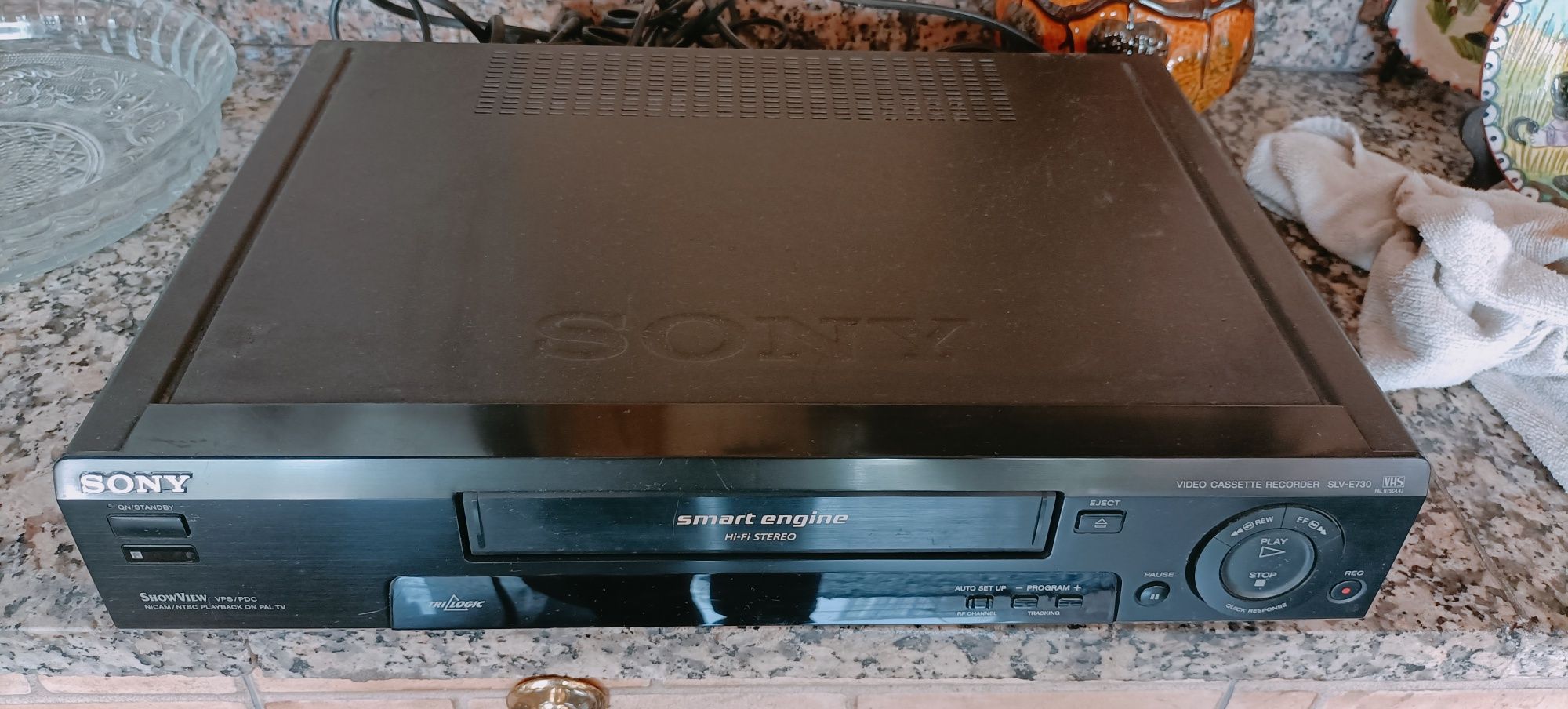 Leitor VHS Sony.