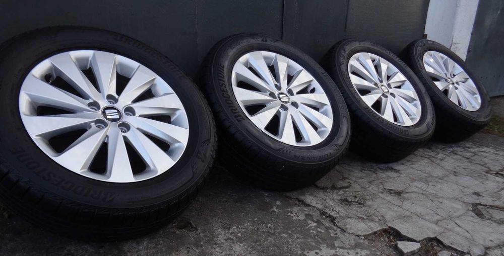 Alufelgi koła 16 SEAT Arona Skoda Kamiq 5x100, 205/60R16, wysyłka