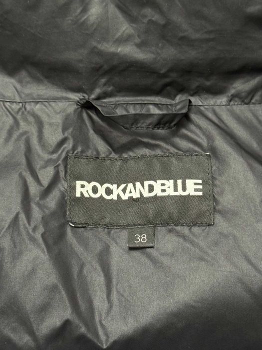 Kurtka puchowa czarna pikowana kurteczka zimowa Zora RockandBlue 38 M