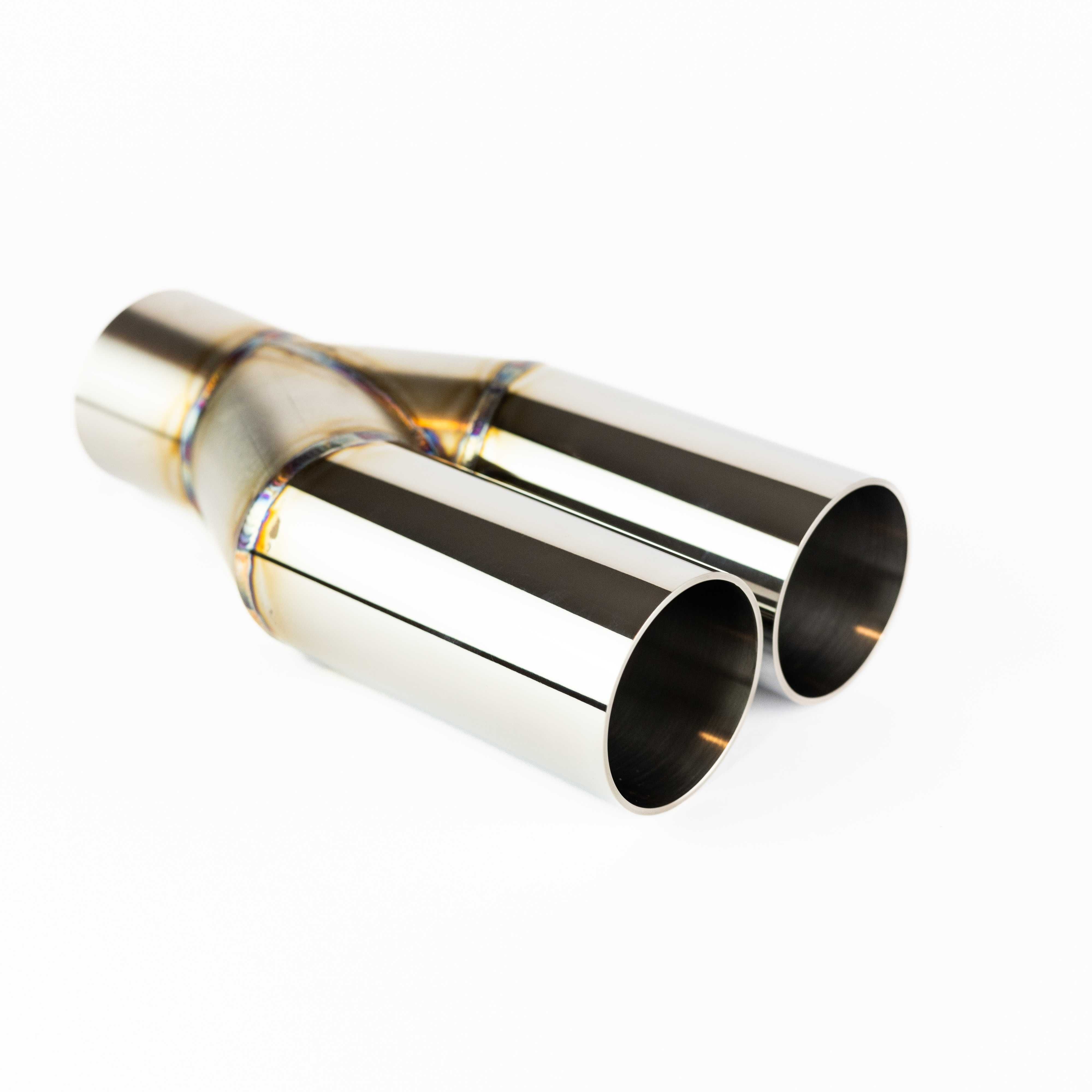 Końcówka wydechu/tłumika 2x50mm prosta