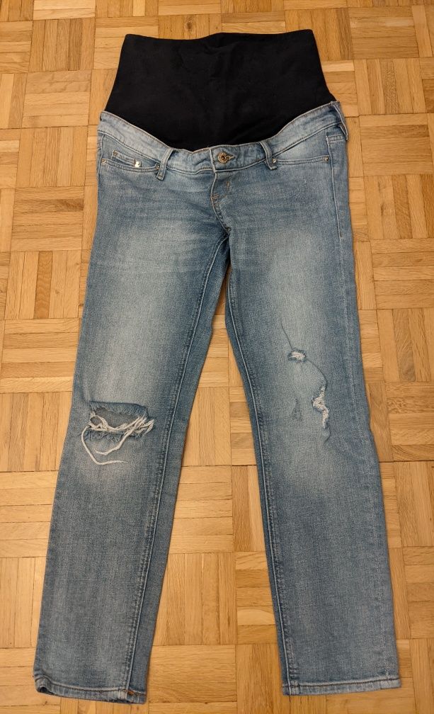 Jeansy H&M Mama Skinny rozmiar 38