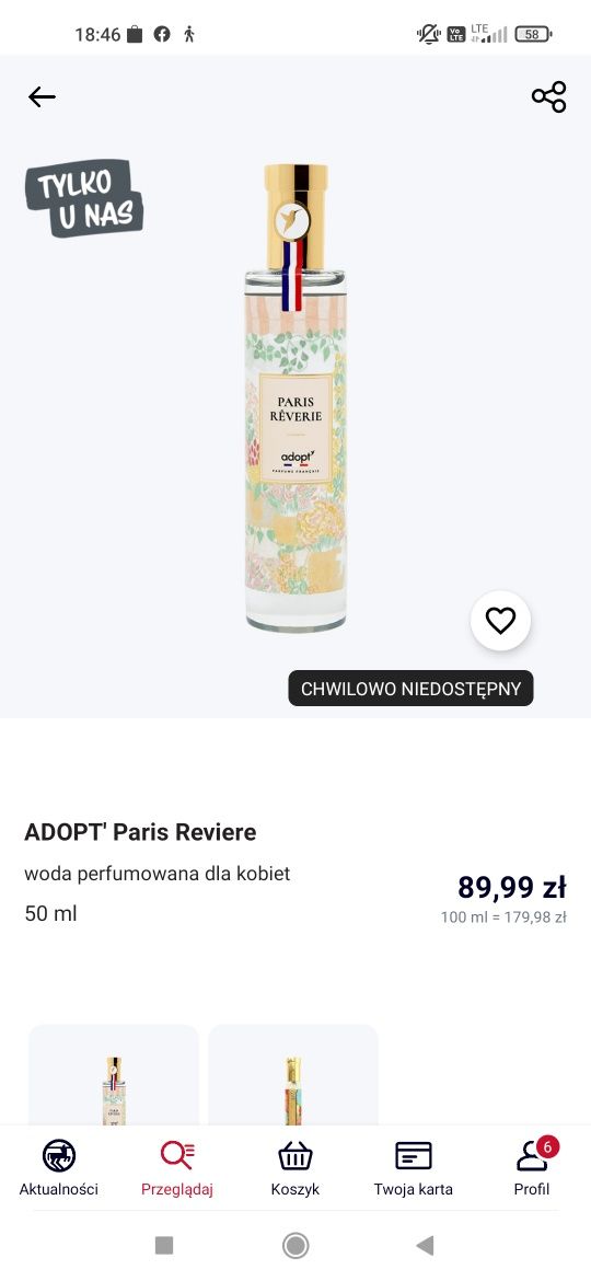 Adopt'woda perfumowana 50ml Paris Reverie